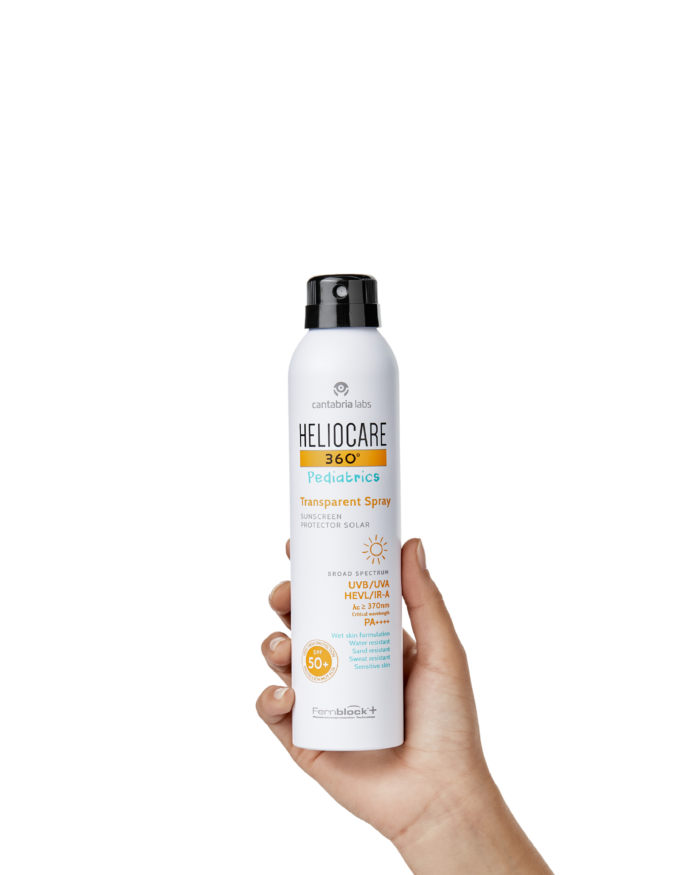 HELIOCARE Pediatrics Transparent Spray (200 ml) - Солнцезащитный спрей для детей с SPF 50+ (200 мл) — изображение 3