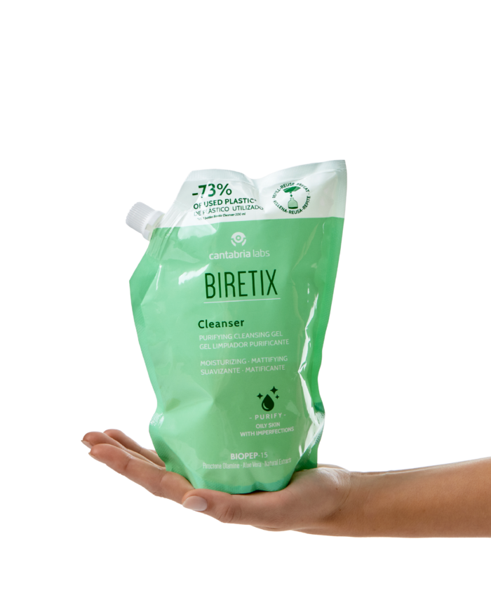 BiRetix Purifying Cleanser Gel REFILL (400 ml) - Очищающий гель (заправка) (400 мл) — изображение 3