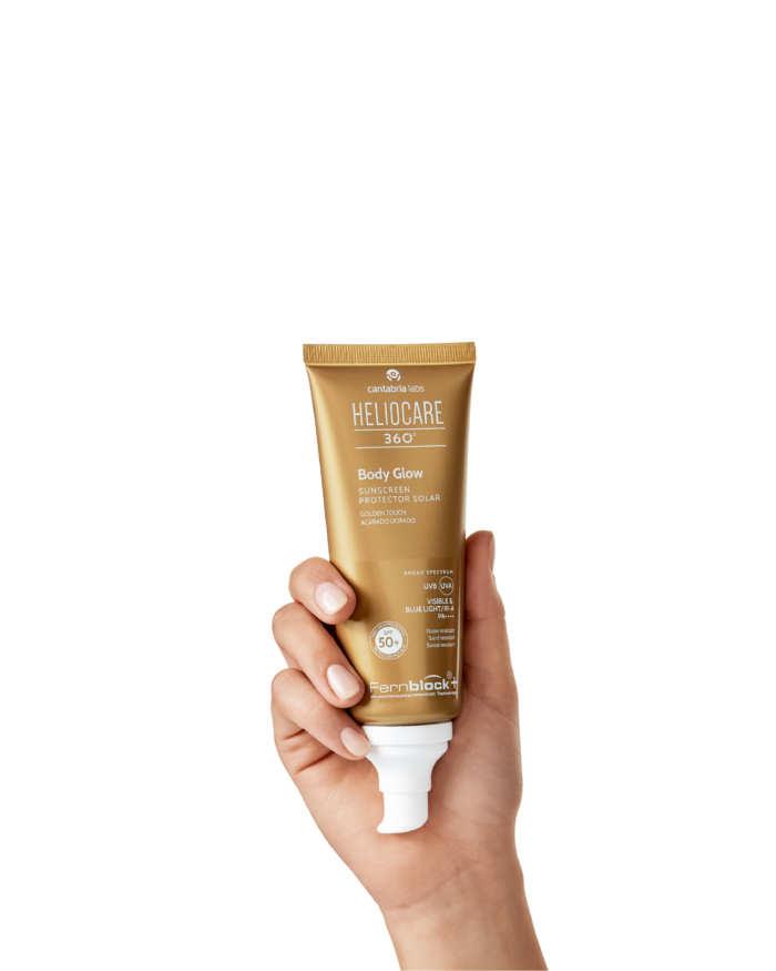 HELIOCARE Body Glow SPF-50 (100 ml) - Солнцезащитный гель сияние для тела (100 мл) — изображение 3