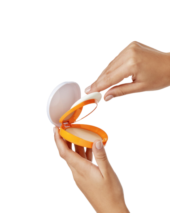 HELIOCARE Oil-Free Сompact (pearl) (10 g) - Солнцезащитная крем-пудра компактная (светлый нат) (10 г) — изображение 3