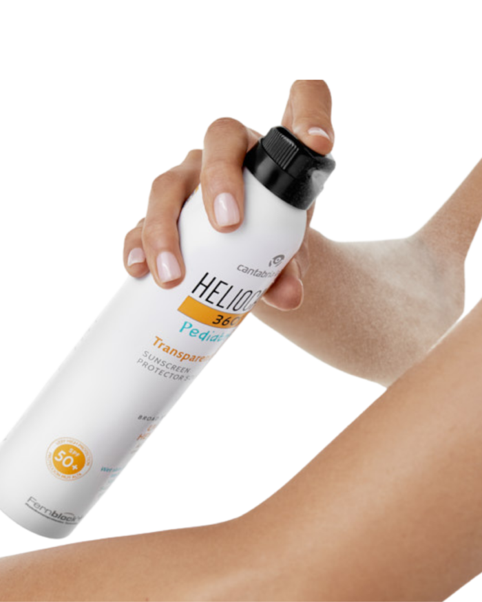HELIOCARE Pediatrics Transparent Spray (200 ml) - Солнцезащитный спрей для детей с SPF 50+ (200 мл) — изображение 2