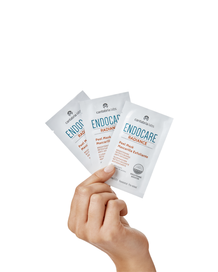 ENDOCARE Radiance Peel Mask (1 pc) - Маска-пленка ретекстурирующая для сияния кожи (1 шт) — изображение 3