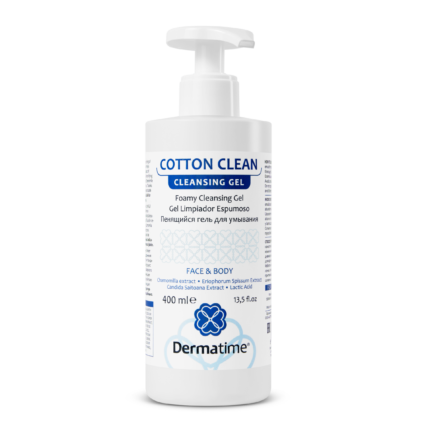 COTTON CLEAN Foamy Cleansing Gel (400ml) -  Пенящийся гель для умывания (400мл)